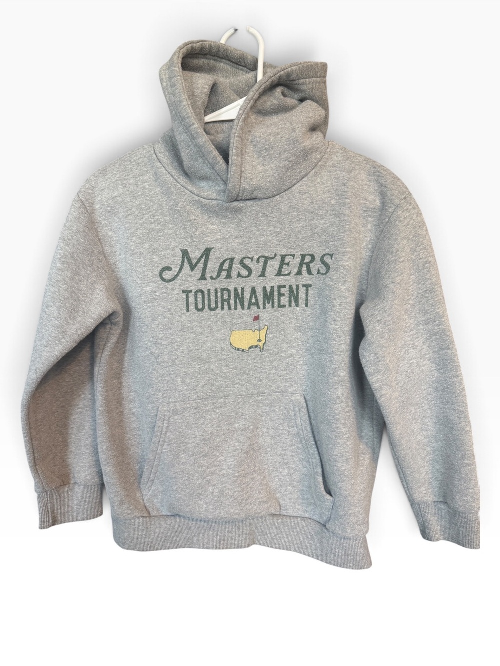 Masters Tournament Kids Gray Hoodie Sweatshirt - Youth Large